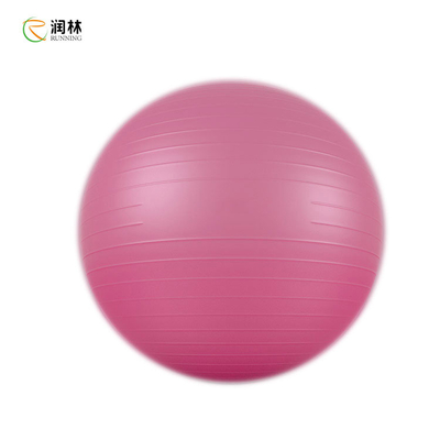 ポリ塩化ビニールの物質的なヨガのバランスの球の反破烈は非65cm 55cmを家の体育館のオフィスのための入れる